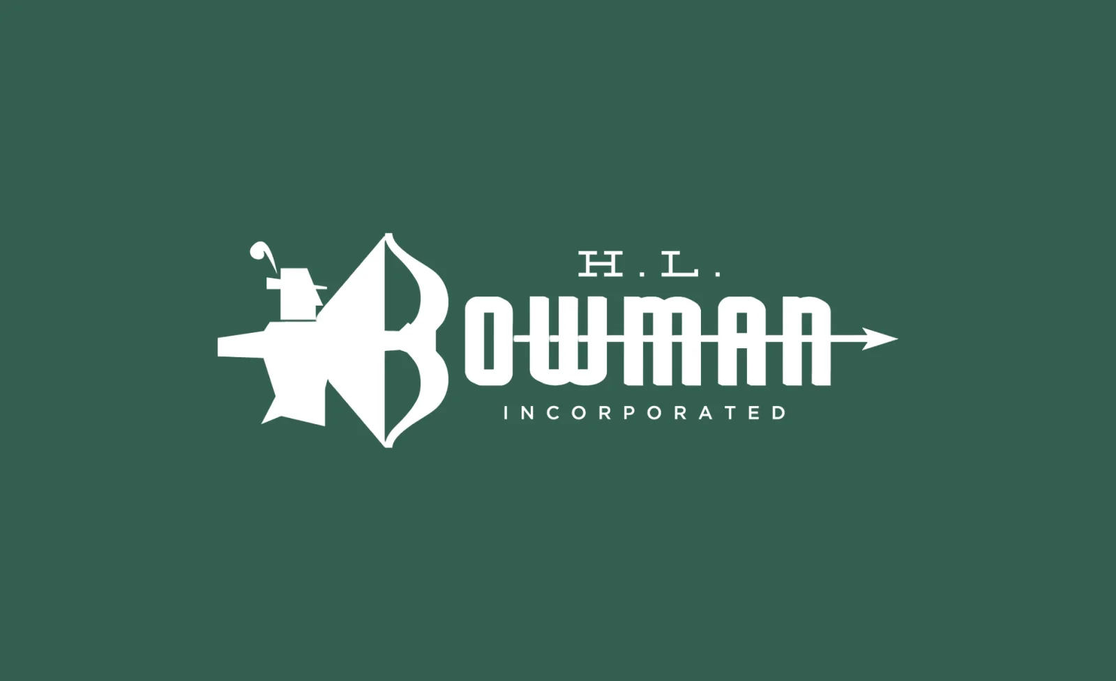 HL Bowman logo on Ply green